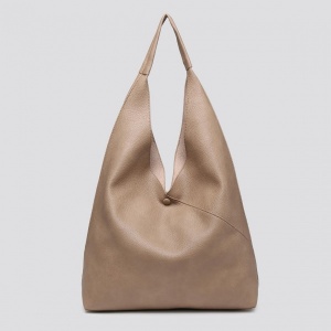 2 in 1 Slouch Bag - Taupe